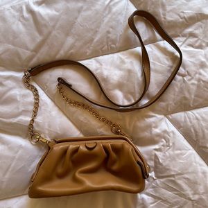 Brown crossbody purse